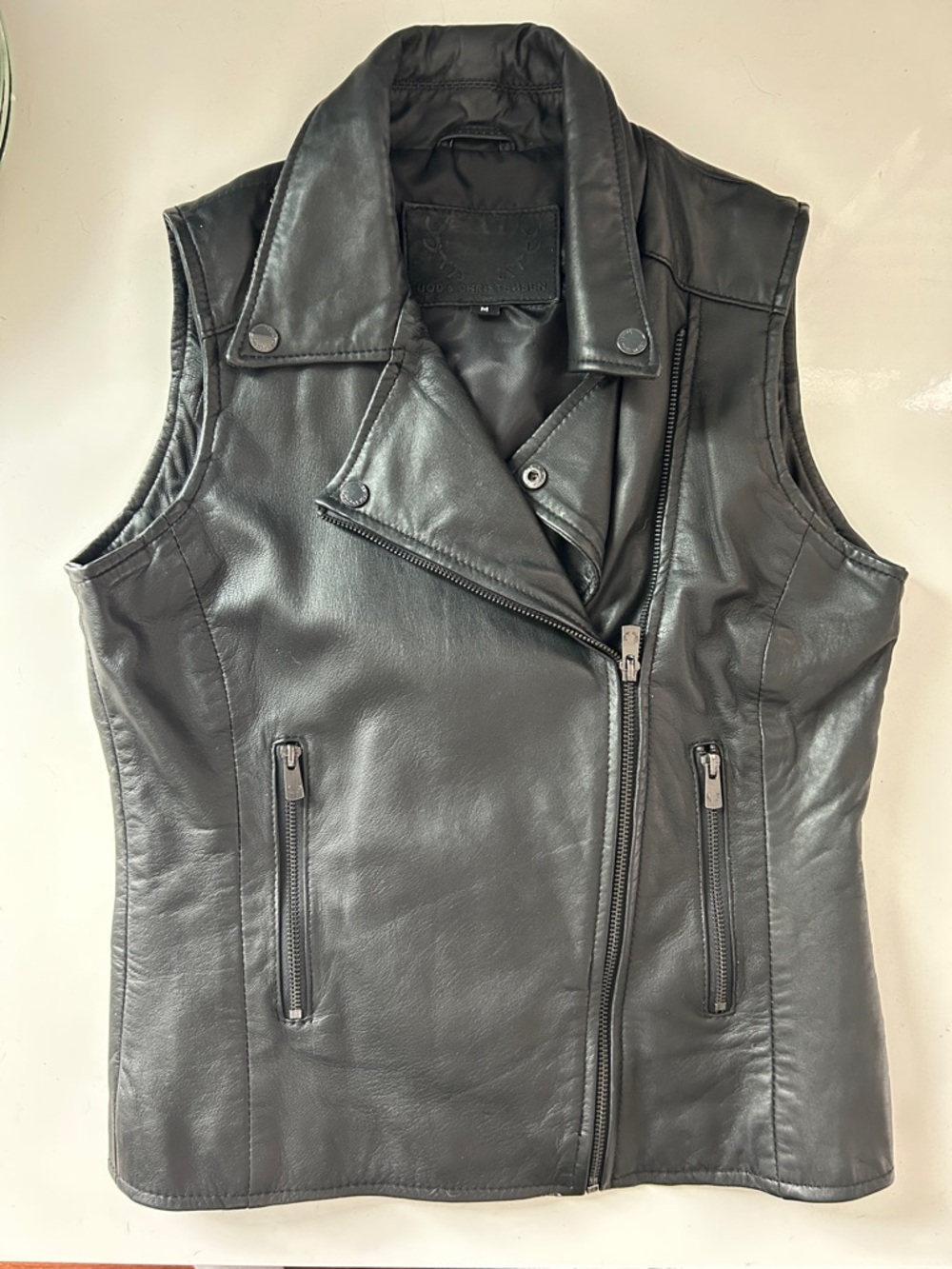 Bod and Christensen Leather Vest